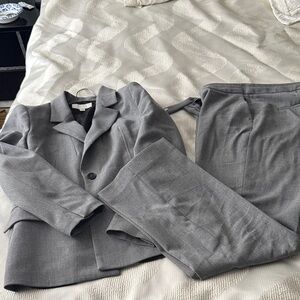 Women’s Zara  Gray Suit Blazer and Pants Set